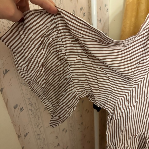 Bloomchic Striped Top with Ruffle Details - Picture 5 of 8